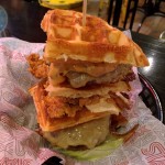 Frankenstein Special Secret Menu - Waffle burger