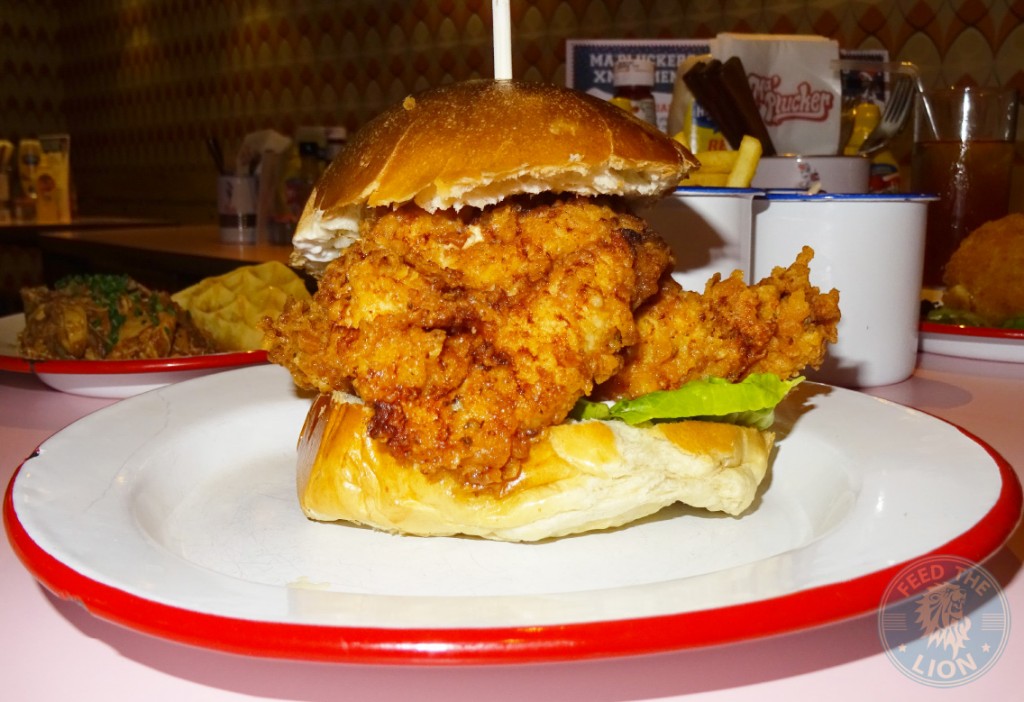 Ma Plucker Crispy Coated Buttermilk Dipped Thigh Buger £7