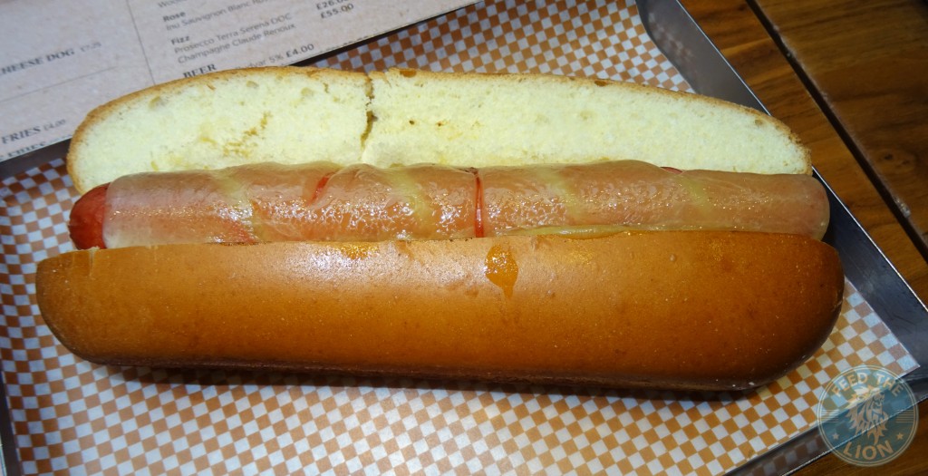 brgr.co THE BRGR CHEESE DOG - £5.75
