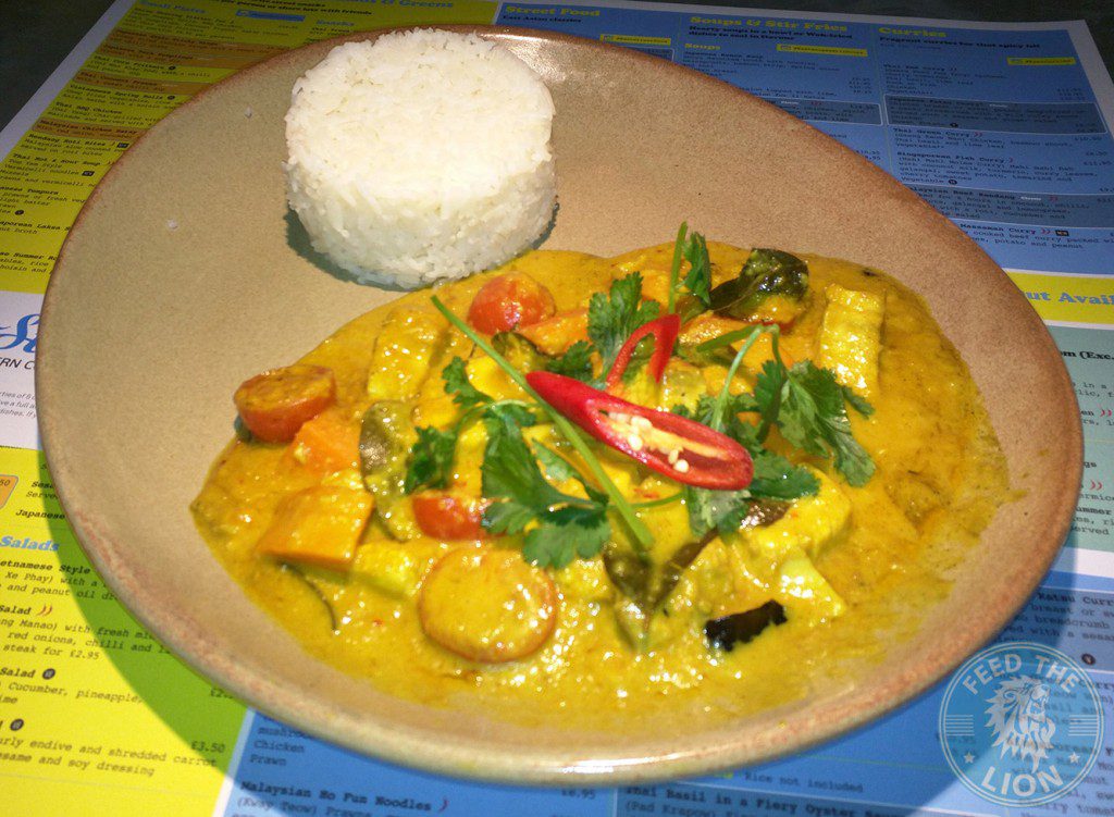 east street pan asian london Fish Curry