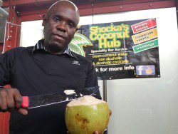 shocka's coconut hub London Halal Food Festival 2016