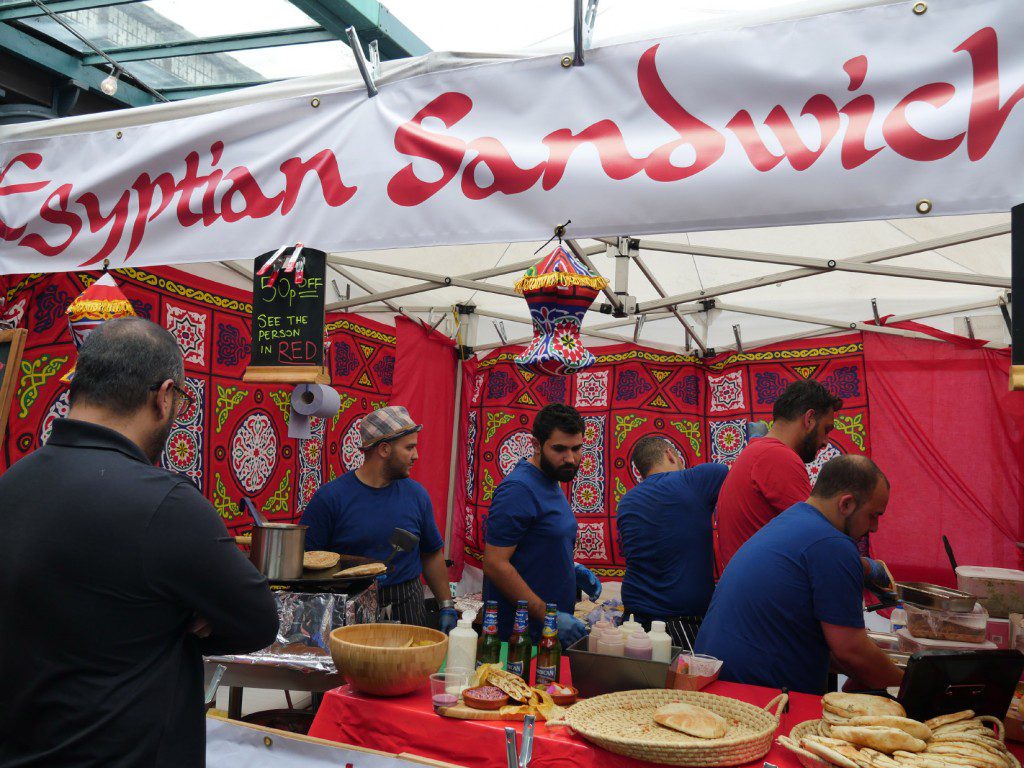 Egyptian Sandwiches London Halal Food Festival 2016