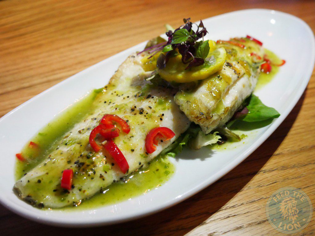 Chi kitchen SEA BASS WITH CHILLI AND LIME
