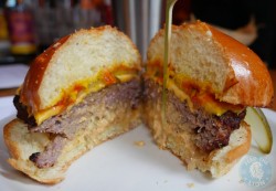 Flaming Cow Ealing Broadway Goutmet burger American dinning halal