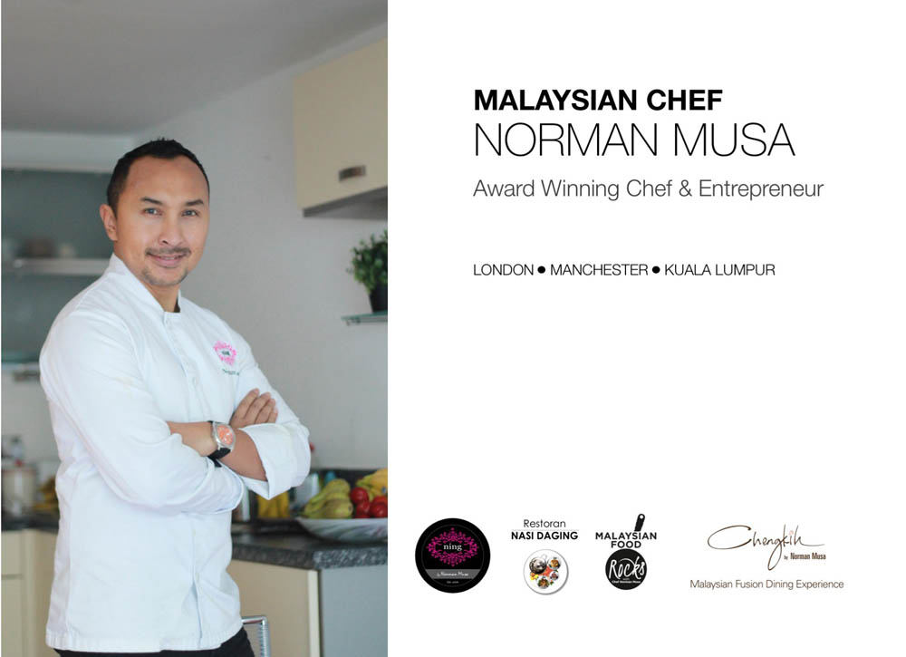 norman chef malaysian chef