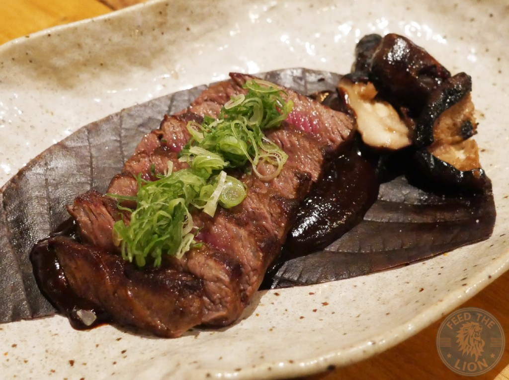 Kiri Japanese London Restaurant halal steak
