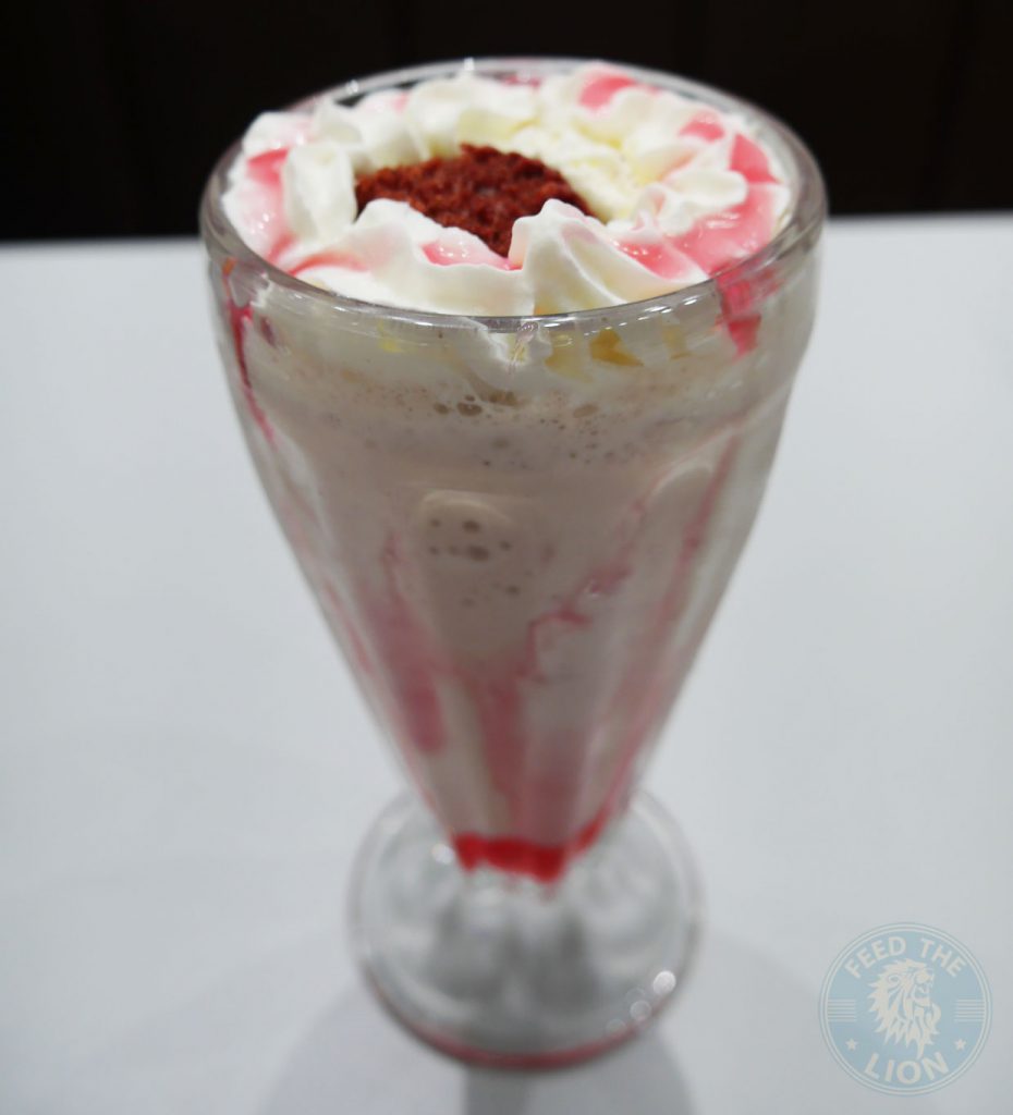 Red Velvet - Premium Shake Shakes & Co dessert parlour ice cream willesden