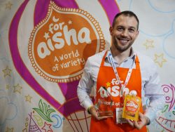 aisha halal food IFE (The International Food & Drink Event) 2017