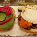 vegi vegan vegetarian GG's London Hayes Gourmet Burger Grill Halal