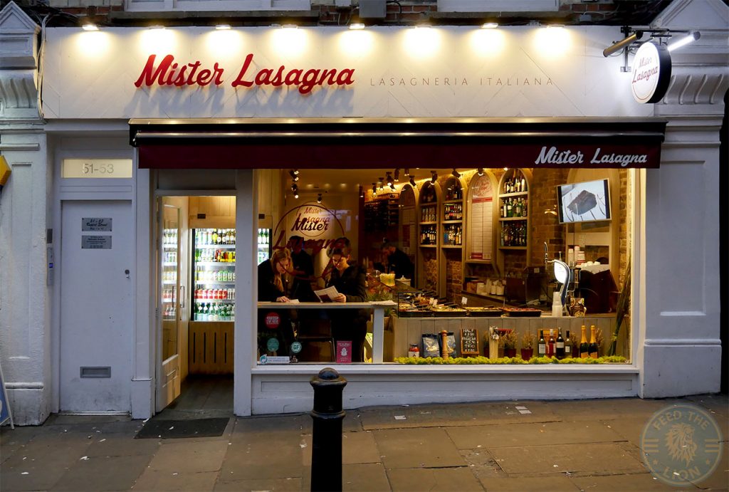 Mister Lasagna Halal London Piccadilly Soho