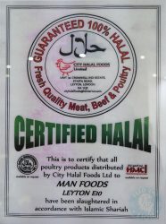 certificate Rasa Sayang China Town Halal London Malaysian Singapore Cuisine