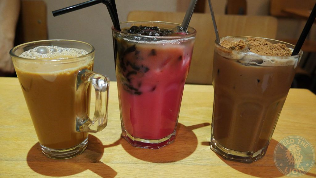 drinks Rasa Sayang China Town Halal London Malaysian Singapore Cuisine