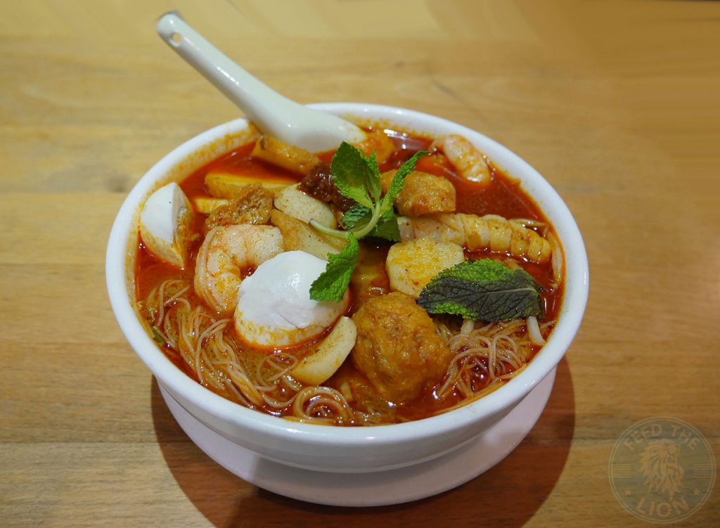 curry laksa Rasa Sayang China Town Halal London Malaysian Singapore Cuisine