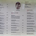 menu Zheng Chelsea Malaysian Halal Restaurant in knightsbridge