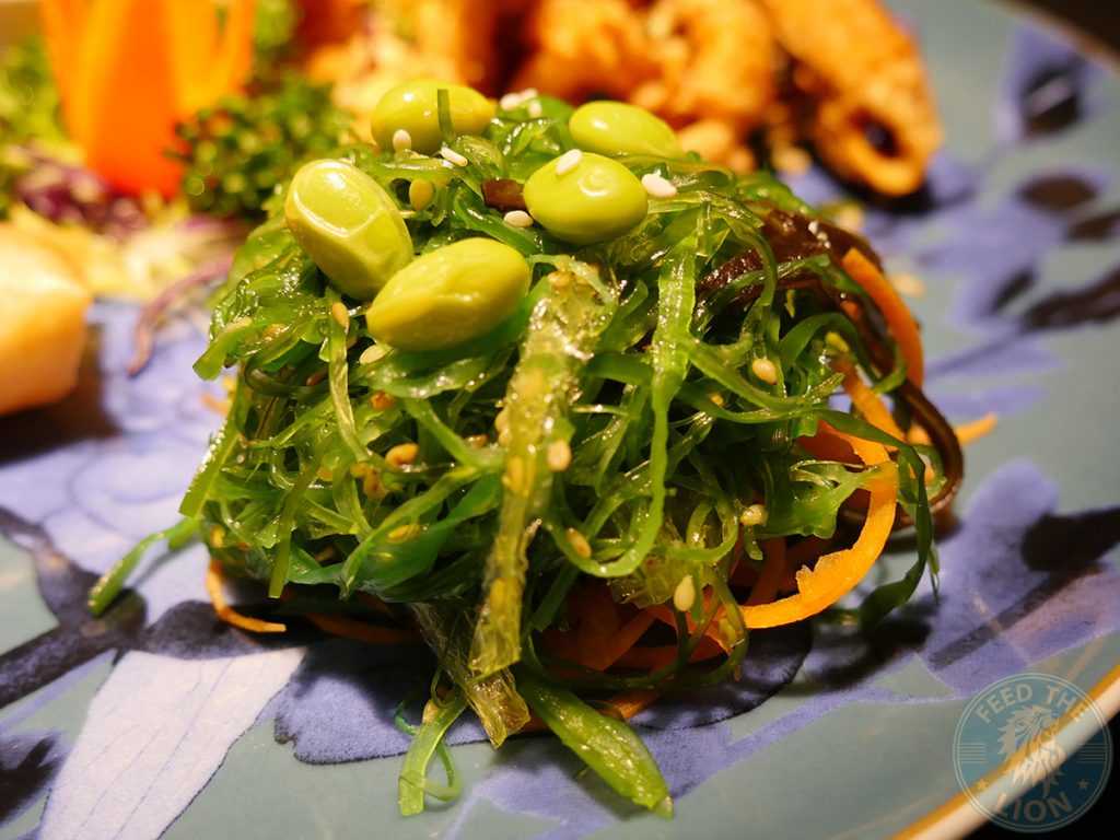 Seaweed Salad Zheng Chelsea Malaysian Halal Restaurant in knightsbridge