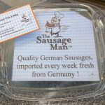 The Sausage Man Germany Frankfurt Halal Ealing Broadway Market popup stall