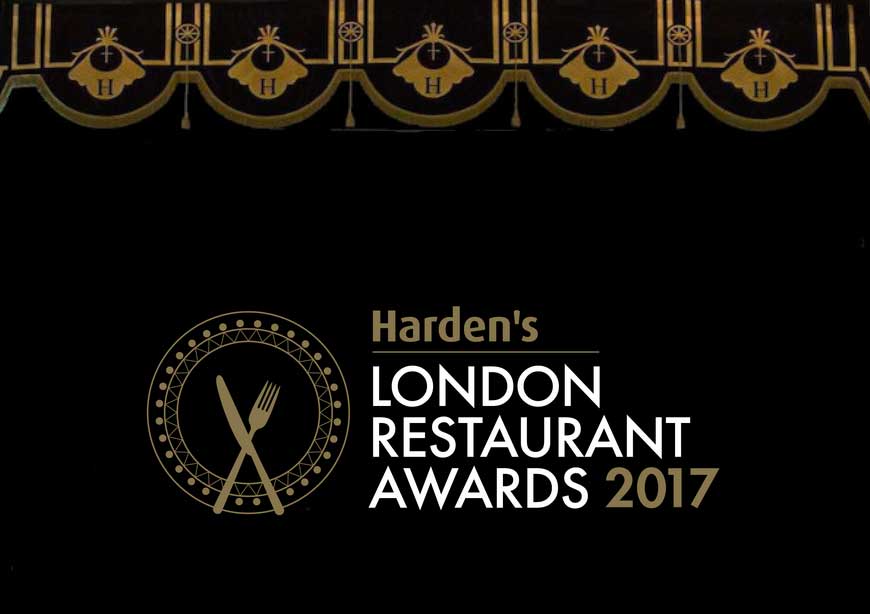 Harden's London Restaurant Award 2017 Halal