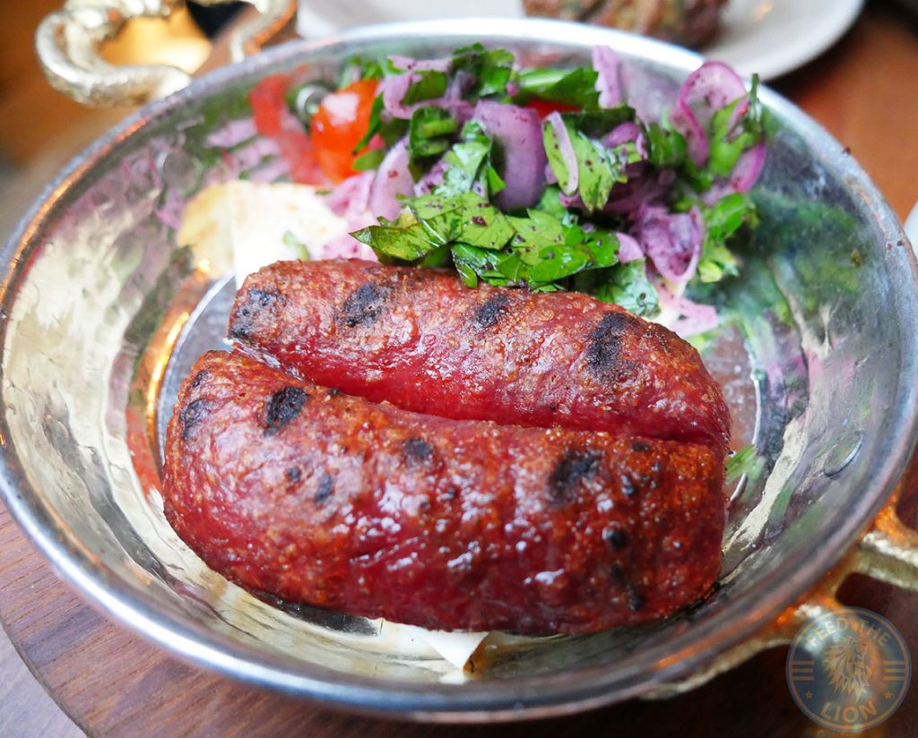 Laz Camden Halal Restaurant Turkish Meze Beef Sausage