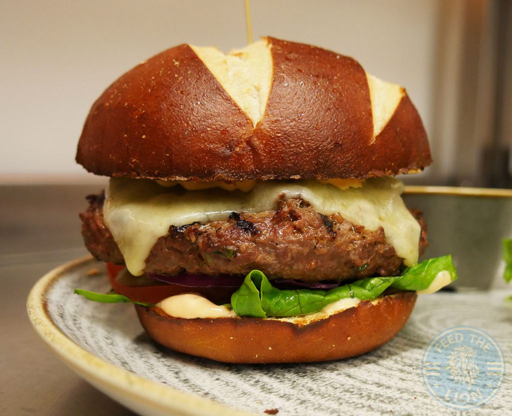 Beef Burger Drunch Regents Park Halal Food Restaurant