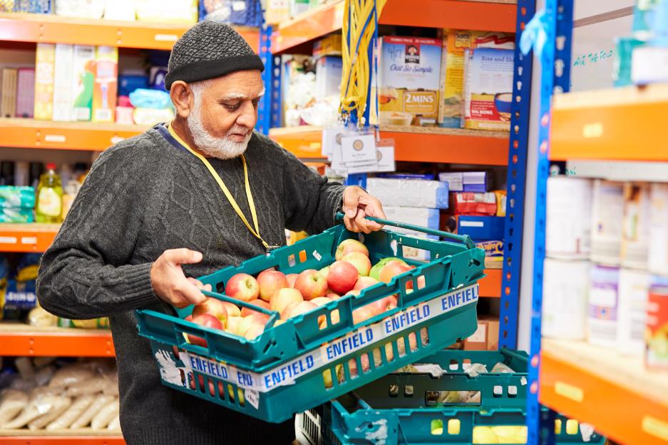 sufra food bank brent london food charity poverty homeless