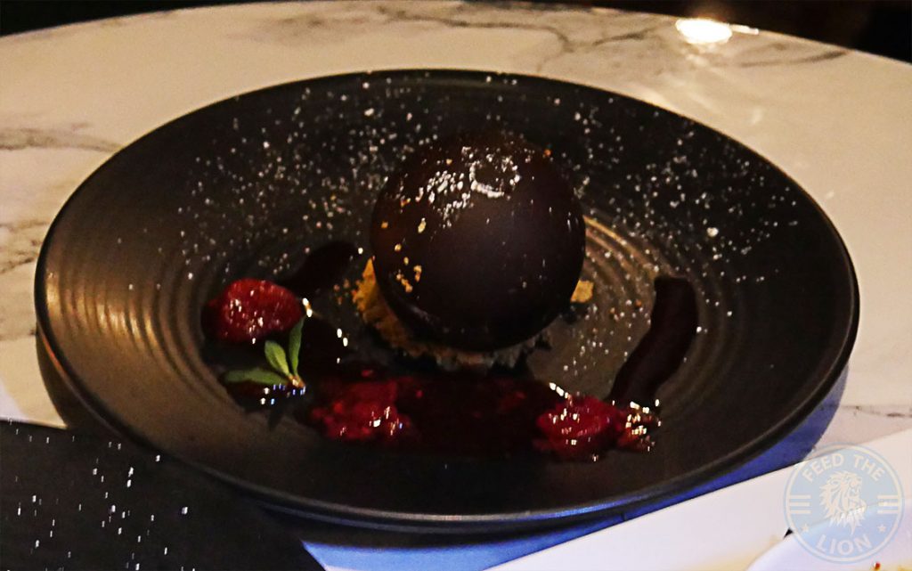 chocolate dessert Mese Kitchen Restuarant Southgate London Halal