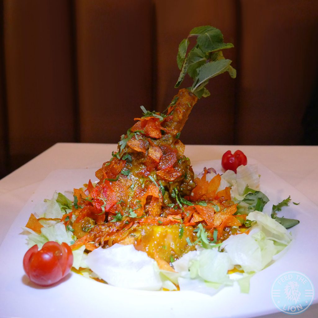 Nurjenna Indian Curry Southgate Halal award London Restaurant lamb shank