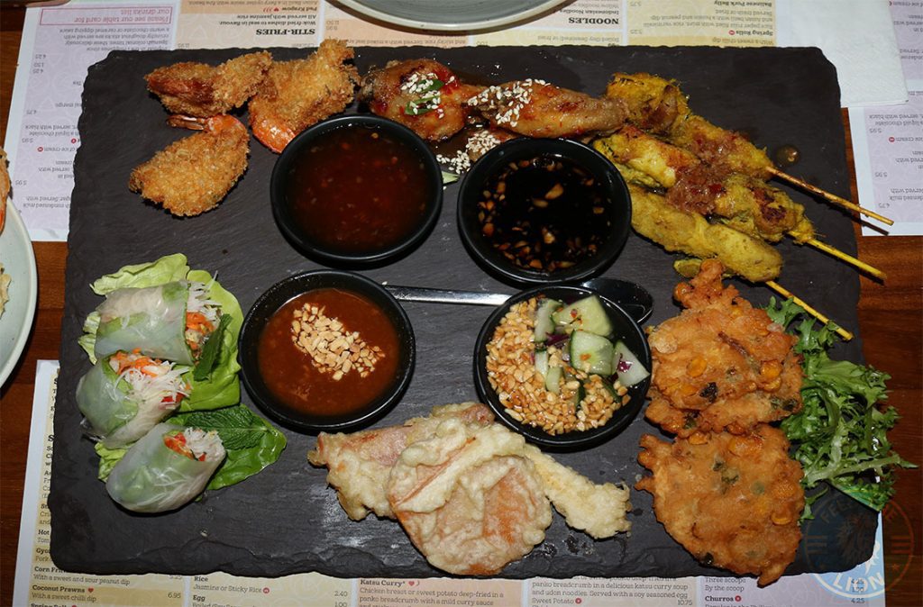 Tampopo Pan Asian Halal Manchester Restaurant Curry Sharing Platter