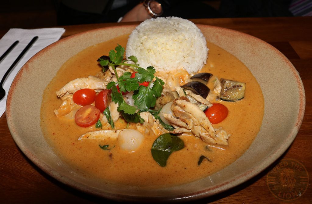 Tampopo Pan Asian Halal Manchester Restaurant Curry Chicken Thai Red