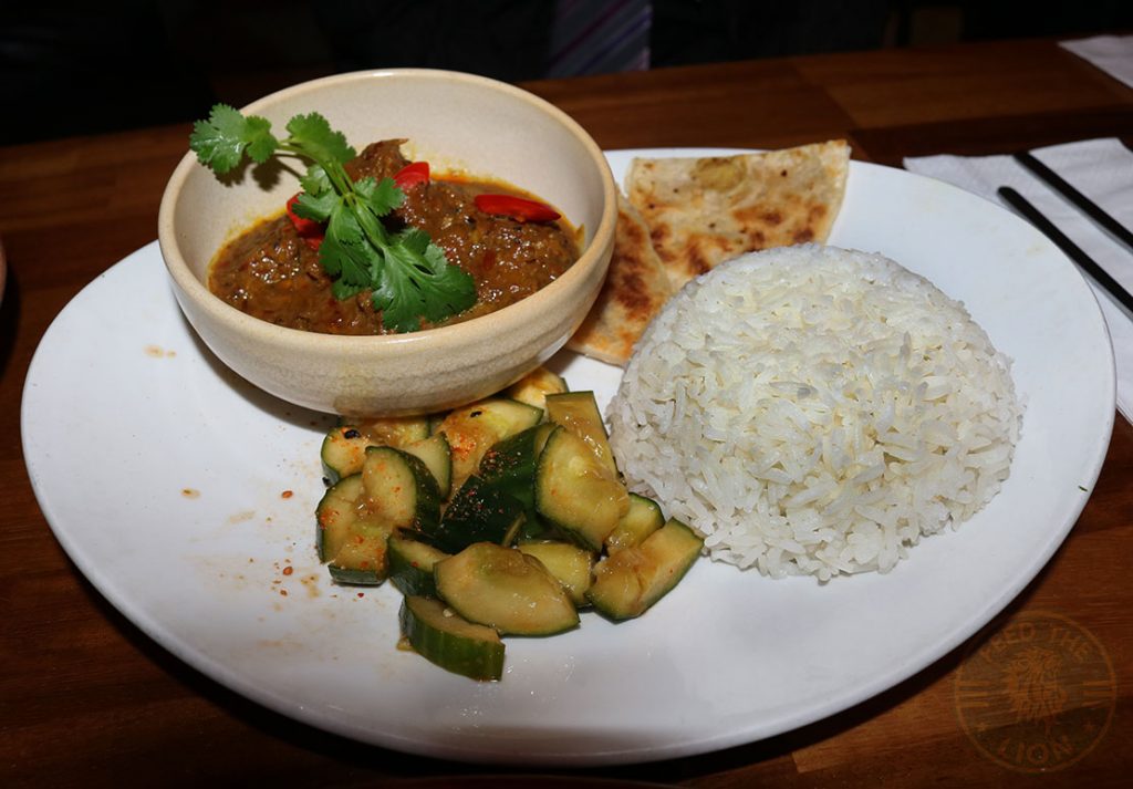 Tampopo Pan Asian Halal Manchester Restaurant Curry Beef Rendang