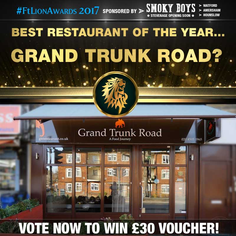 restaurants, best of, top 5, london, grand trunk road, south woodford