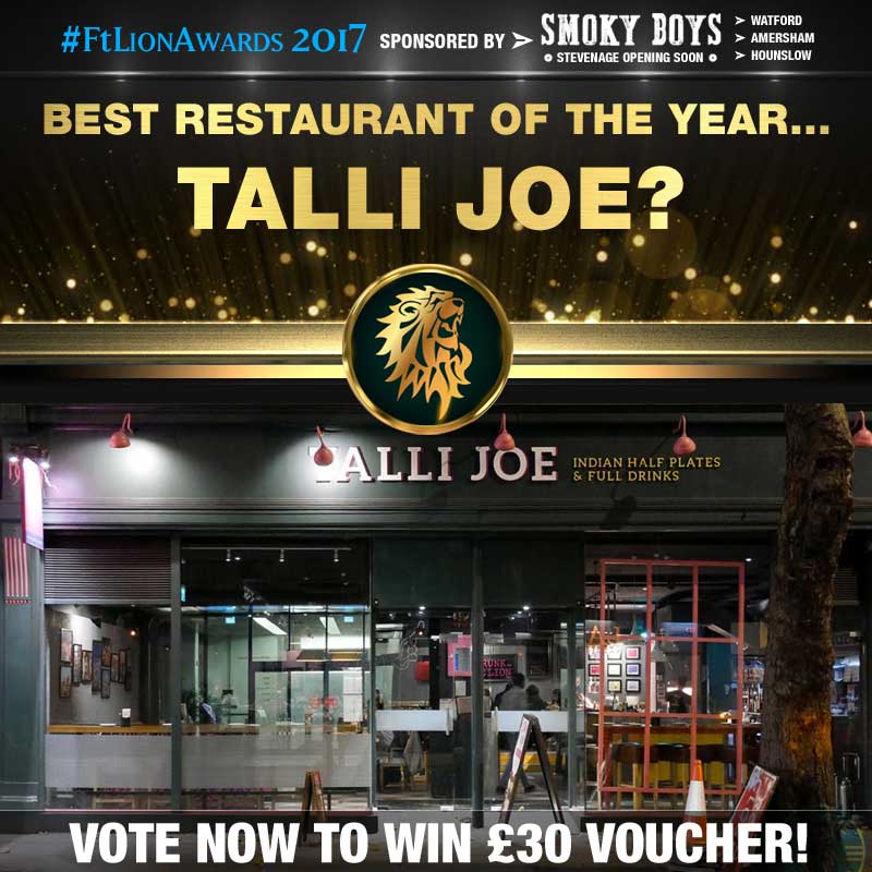 restaurants, best of, top 5, london, Talli Joe