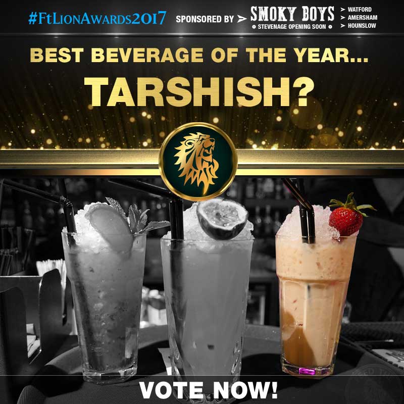 FtLion Awards 2017 Smoky Boys Beverage Drinks Tarshish