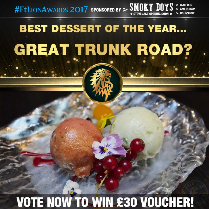 FtLion Awards 2017 Smoky Boys Dessert Great Trunk Road Sorbets