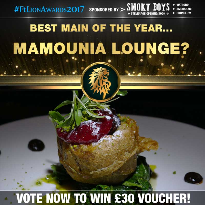 FtLion Awards 2017 Smoky Boys Main Mamounia Lounge Duck