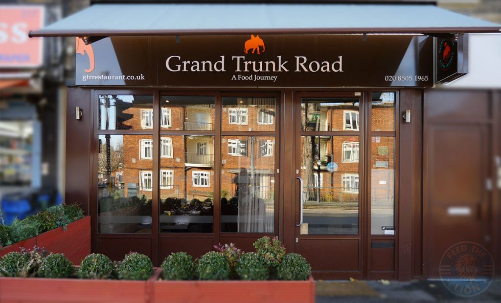 Grand Trunk Road GT GTR Inidan Restaurant South Woodford London Halal Curry