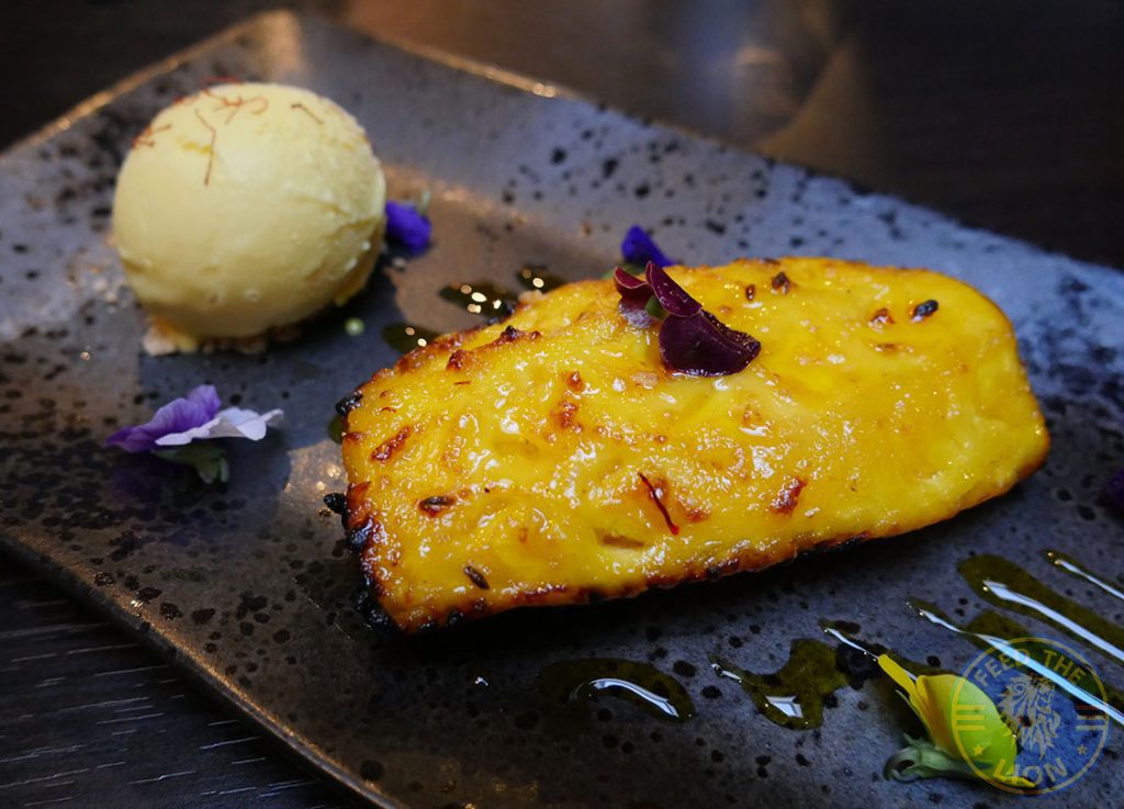 pineapple dessert sweet gulab jaman Grand Trunk Road GT GTR Inidan Restaurant South Woodford London Halal Curry