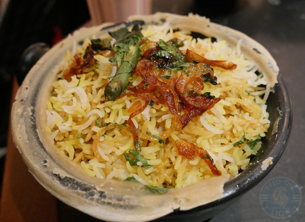 Dishoom Kensington Indian Irani Cafe Bombay LAMB BIRYANI 