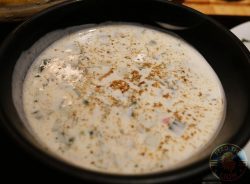 Dishoom Kensington Indian Irani Cafe Bombay RAITA yoghurt