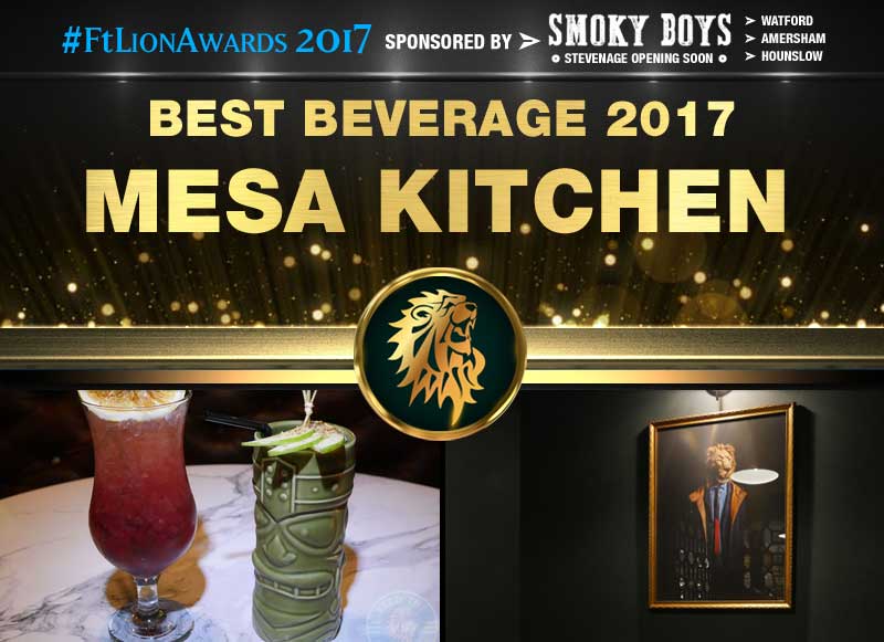 Best Beverage 2017 - Mesa Kitchen, London