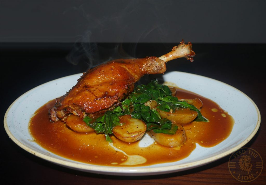 Drunch Regents Park London Restaurant Halal Mayfair duck confit