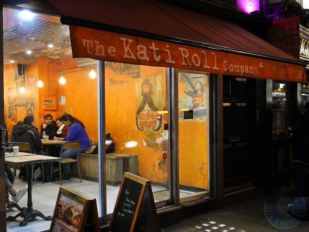 Soho London The Kati Roll Company Indian Halal Roti Paratha