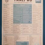 menu Thali Ho Surberton Halal Indian Restaurant London Middlesex Curry Award