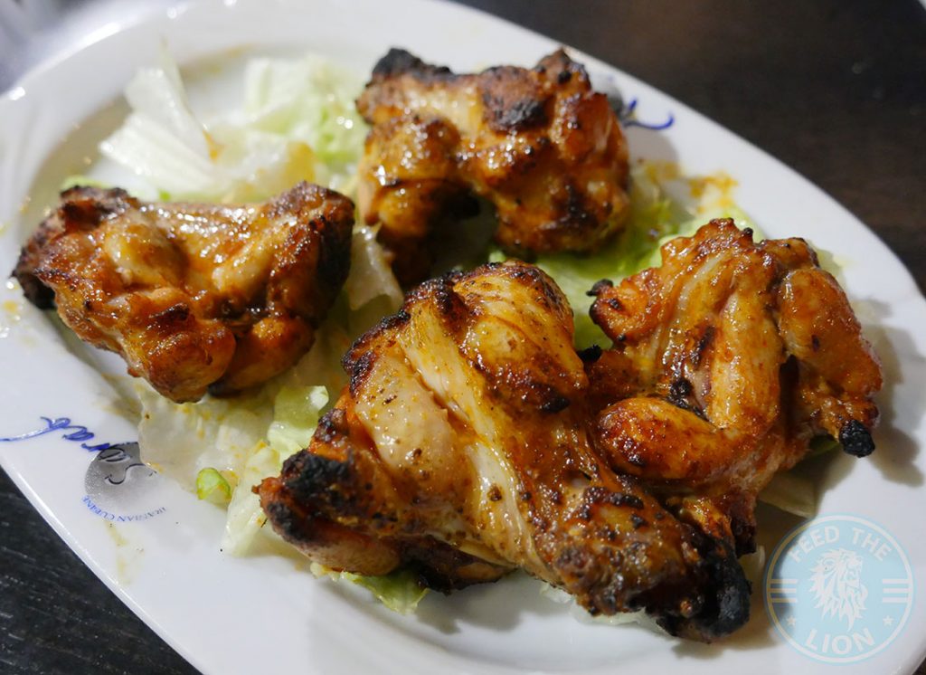 Chicken Wings KooKoo Grill Seafood Middle Eastern Persian Surbiton London