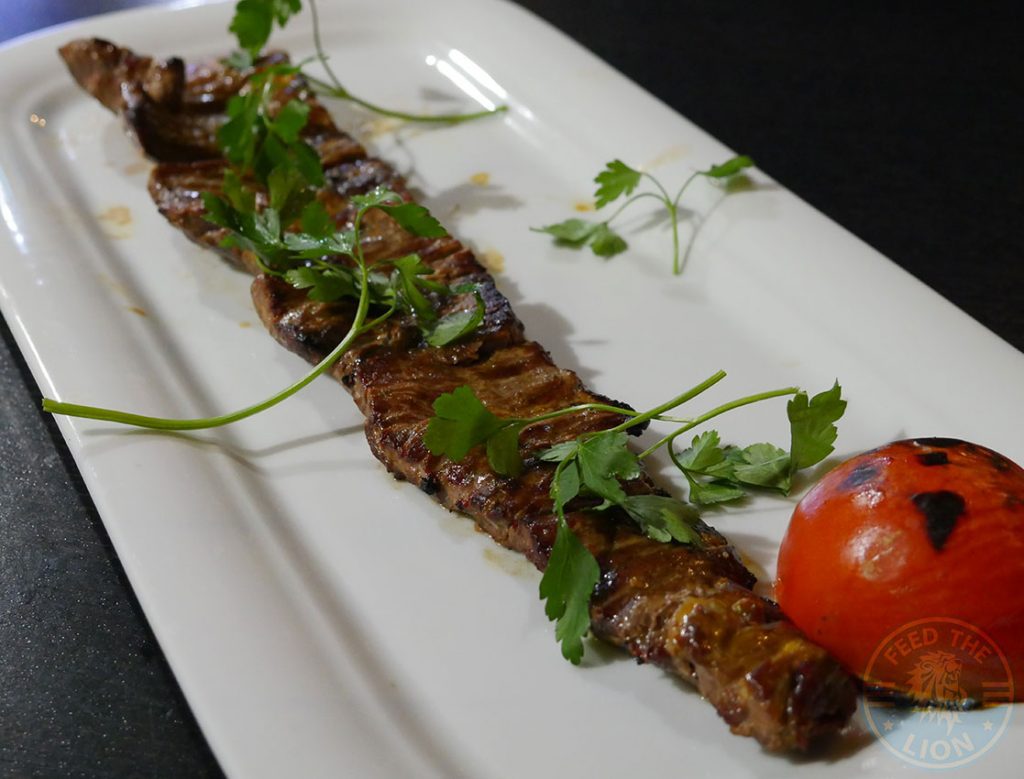 Lamb Fillet Steak Kebab KooKoo Grill Seafood Middle Eastern Persian Surbiton London