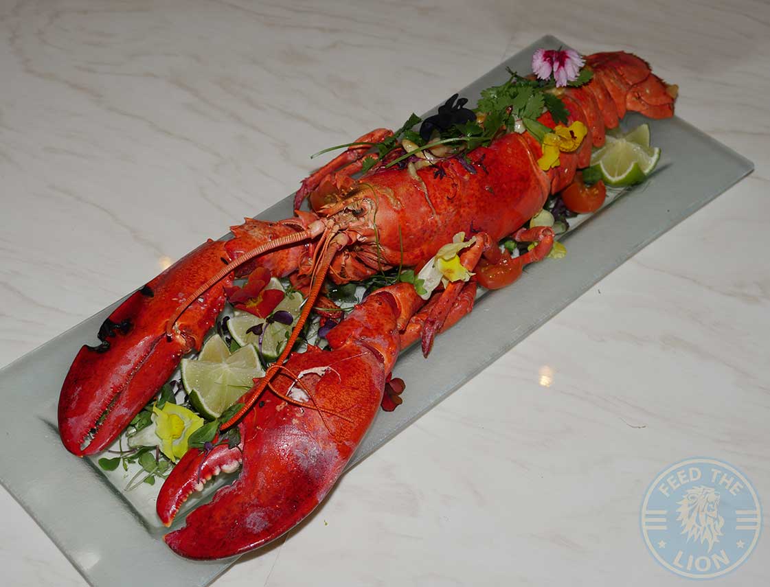 Lobster Seafood Matsya Contemporary Fine Dining Mayfair Indian London Halal