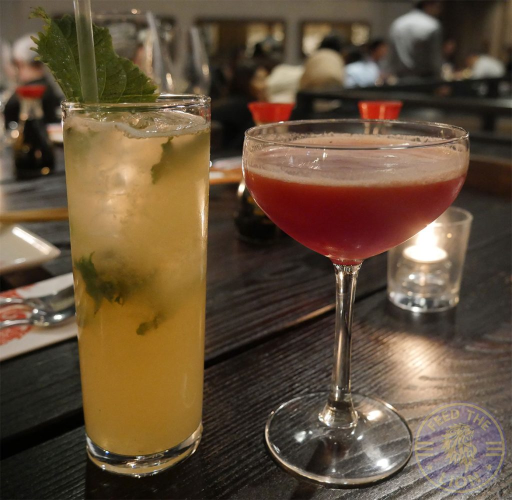 Drink PF Chang's asian table London Halal Restaurant Leicester Square Food mojito