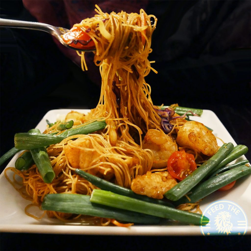 Chinese Singapore street noodles PF Chang's asian table London Halal Restaurant Leicester Square Food