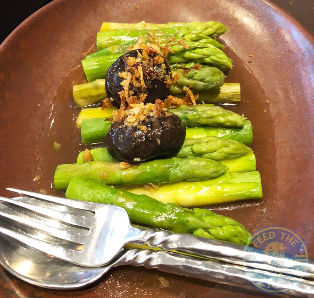 Patara Thai Soho Restaurant Halal Asparagus vegetarian