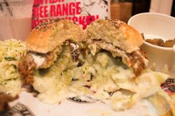 Vegi Burger, Billy and the chicks, Halal, free range, chicken, Soho, London, Dean Street, Restaurant, burger