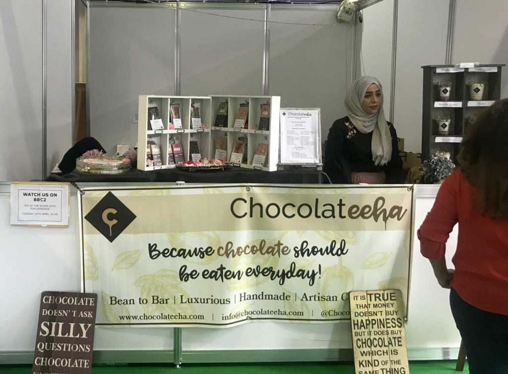 Chocolateeha London Muslim Lifestyle Show 2018 Event